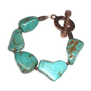 JEWELRY SALE! Handmade turquoise bracelet